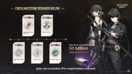Pre-registration milestones and rewards (Image via Kuro Games)